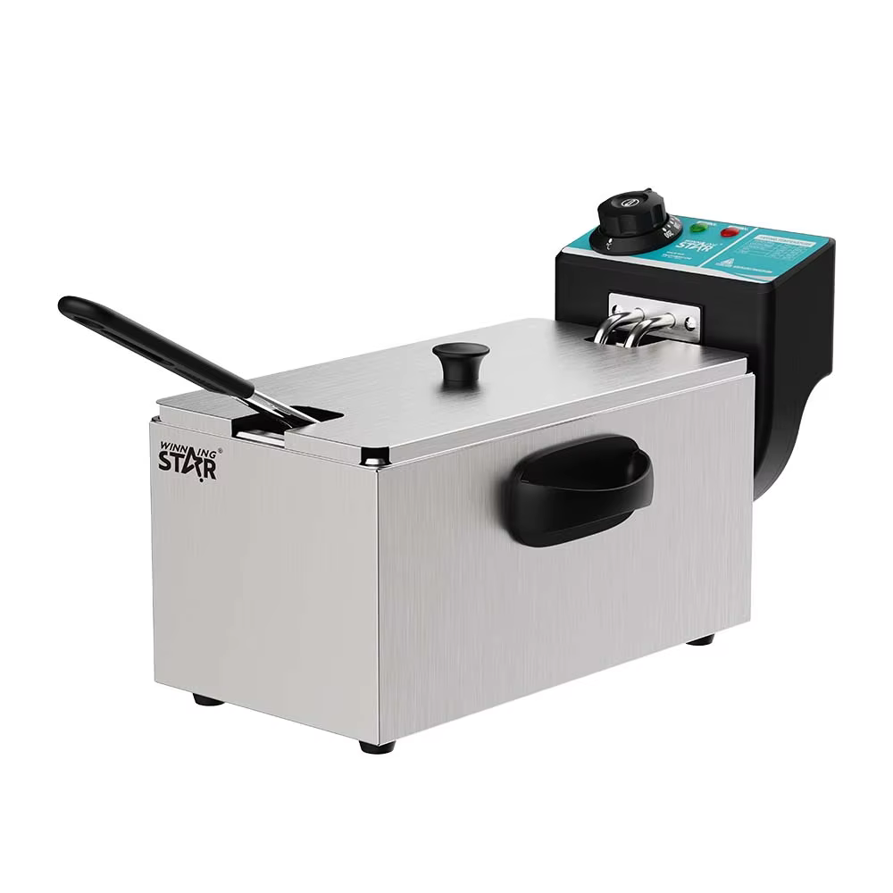 ST-9203 Single Deep Fryer 4 Ltr Electric Counter Top